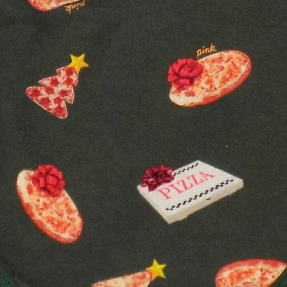 pizza food Christmas bikini brief cotton
